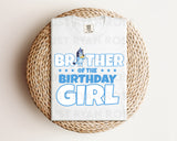 DTF Transfers|Ready To Press|T-shirt Transfers|Heat Transfer|Direct To Film|Brother Of The Birthday Girl Bluey