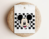 DTF Transfers|Ready To Press|T-shirt Transfers|Heat Transfer|Checkered Mickey