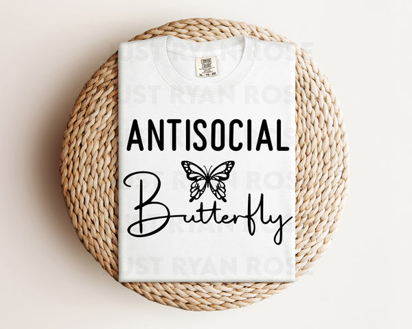 DTF Transfers|Ready To Press|T-shirt Transfers|Heat Transfer|Direct To Film|Antisocial Butterfly