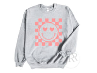 Checkers Smiley :: Crewneck Sweatshirt