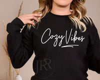 Cozy Vibes :: Crewneck Sweatshirt