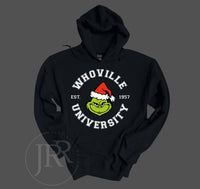 Whoville University :: Hooded Sweatshirt