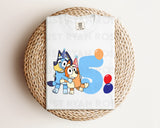 DTF Transfers|Ready To Press|T-shirt Transfers|Heat Transfer|Direct To Film|Bluey Birthday 5