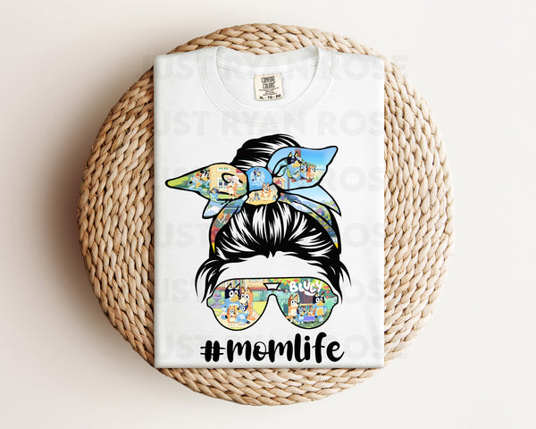 DTF Transfers|Ready To Press|T-shirt Transfers|Heat Transfer|Direct To Film|Bluey Momlife