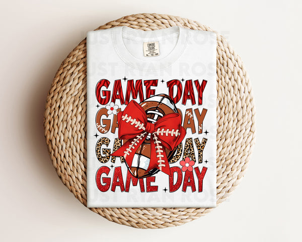 DTF Transfers|Ready To Press|T-shirt Transfers|Heat Transfer|Christmas Game Day Football