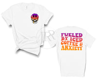 Fueled By Iced Coffee & Anxiety :: T-Shirt