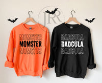 Momster and Dadcula :: Crewneck Sweatshirt