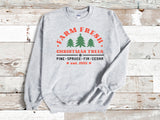 Farm Fresh Christmas Trees :: Crewneck Sweatshirt